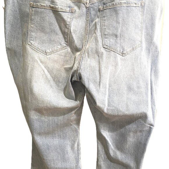 Old Navy Jeans Womens 22 Blue High Rise VTG CROPPED FLARE NWT Retail $44.99 - Picture 3 of 12